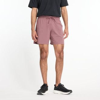 New Balance Mens RC Short 7 in Brown Polywoven, size Medium