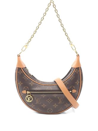Louis Vuitton 2021 Loop monogram chain shoulder bag - Brown