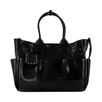 Ganni Posy Travel Bag - female - Ganni - Shopping Bags - Black - ONE SIZE - Bags