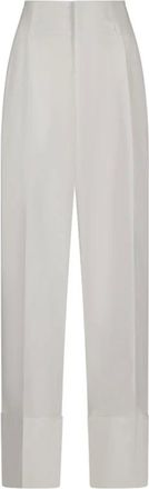 Darkpark Eleganti Pantaloni Diana per Donne - - Trousers - Donna - Bianco - L