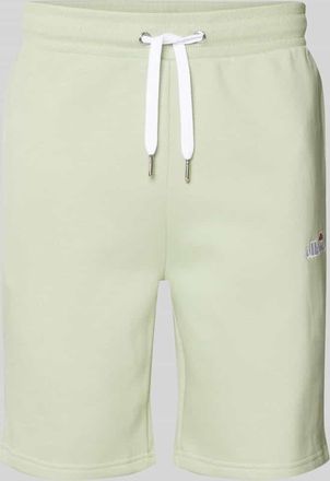 Ellesse Regular Fit Sweatshorts mit Label-Stitching Modell NIORIR in Hellgruen, Gr&ouml;&szlig;e XL