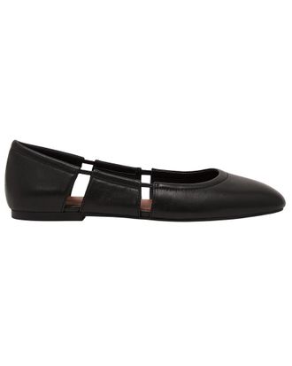 Reiss Leona Leather Flat
