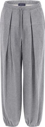 Sportmax Trainingsbroeken - Dames - Sweatpants - Grijs - XS - Katoen - Broeken