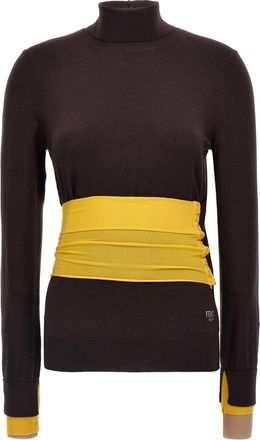Fendi Wool Turtleneck Sweater