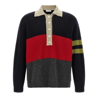 Namacheko Gareth Polo - Heren - Tops - Veelkleurig - Maat: S Wol