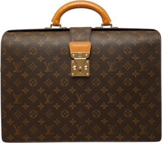 Louis Vuitton Brown Monogram Monogram Briefcase (Pre-Owned)