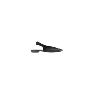 Pinko Ballerinas, female, Black, Size: 6 US Slingback Flats Pointed Toe