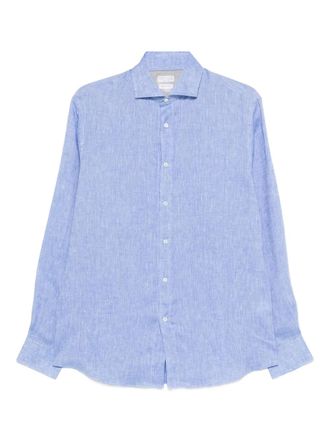 Brunello Cucinelli buttoned shirt - Blue