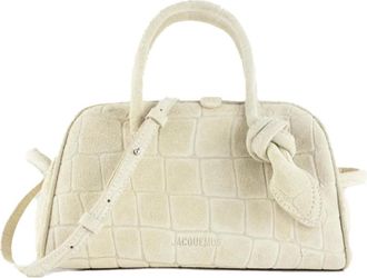 Jacquemus Bolso Le Petit Turismo Croco - Bags - Mujer - Beige - ONE SIZE