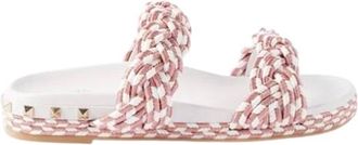 Valentino Garavani Valentino Braided Satin Sandals Size 39