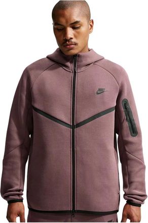 Nike Tech Fleece Windrunner Full-Zip Jas - Heren - Sport - Bruin - Maat: L Fleece