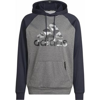 adidas Two-tone Hoodie - Heren - Sport - Blauw - Maat: M Leer