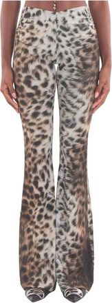 Aniye By Nadine Hyena Stretch Flared Pants - Dames - Wijde Broeken - Veelkleurig - M - Broeken