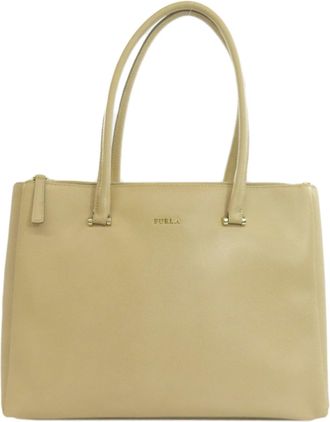 Furla Leather Tote Bag (Pre-Owned)