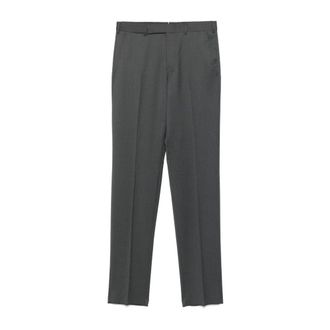 Ermenegildo Zegna Suit Trousers, male, Gray, Size: 3XL Long Formal Trouser