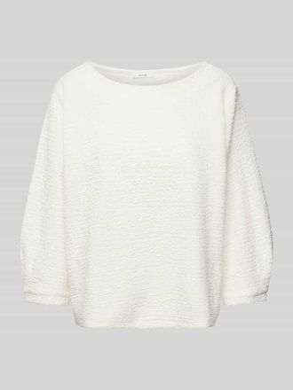 OPUS Sweatshirt mit Rundhalsausschnitt Modell Gresine in Offwhite, Größe 40