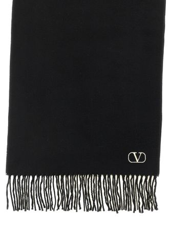 Valentino Garavani Cashmere Scarf - Black