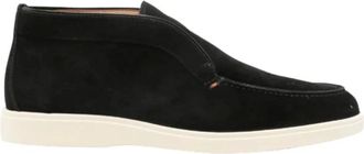 Santoni Hombre, Zapatos, Negro, Talla: 41 1/2 EU