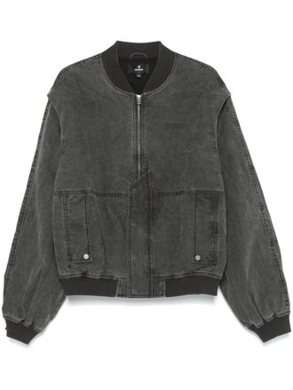 Represent Inset sleeve bomber jacket - Grey