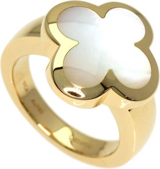 Van Cleef & Arpels Yellow Gold Yellow Gold (18K) Band Ring (Pre-Owned)