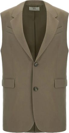 Ami Dames, Jassen, Grijs, Maat: 2XS Wol