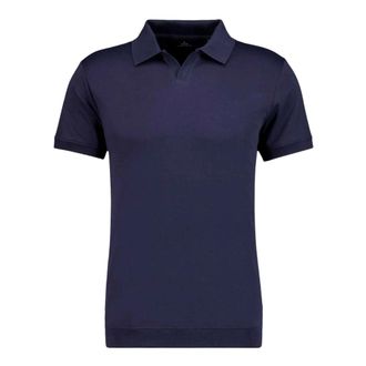 Ragman Polo M/M - male - Ragman - Polo Shirts - Blue - 2XL - Tops