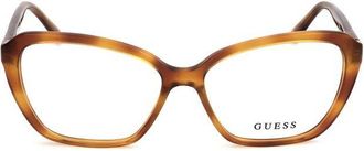 Guess Ladies Brown Butterfly Eyeglass Frames GU50115-2