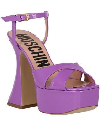 Moschino Leather Sandal