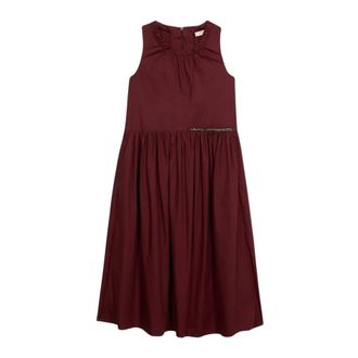 Oltre Dames, Jurken, Rood, Maat: 4XL Katoen