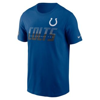 Nike Indianapolis Colts Sideline Team Issue Nike Mens Dri-FIT NFL T-Shirt in Blue | 02ET4LB98-TF9