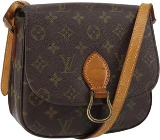 Louis Vuitton Pre-owned Cross Body Bags, female, Brown, Size: ONE SIZE Pre-owned Canvas Cross Body Bag
