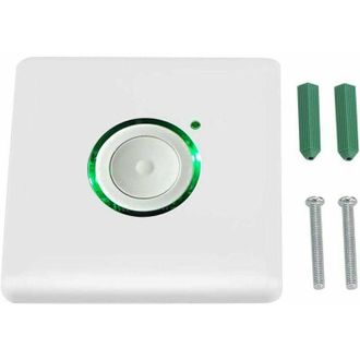 OEM Interruptor Temporizador De Pared, Ac110 220v, Exterior, Led, Contacto T&aacute;ctil, Temporizador De Retardo, 16 Niveles De Configuraci&oacute;n De Temporizaci&oacute;n, 
