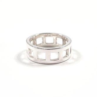 Gucci Silver Silver 925 Band Ring (Pre-Owned)