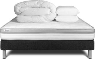 VITALIT Pack Colch&oacute;n Negro Espuma 140 X 190