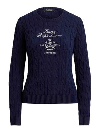 Lauren Ralph Lauren Rinett-long sleeve-pullover-gassed cotton
