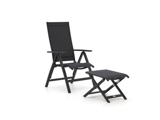 Bellagio la vita attrattiva Bellagio Avenza standenstoel met Bova voetenbank