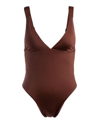 Roxy Badeanzug ROXY Silky Island, Damen, Gr. XL, braun (root beer), Obermaterial:85% Nylon, 15% Elasthan;, Badeanz&uuml;ge Badeanzug