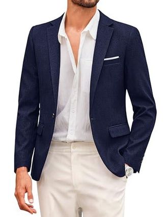 Gilet Costume Homme Cintré COOFANDY - Coton élégant Pour Mariage Et Cérémonies