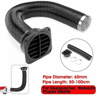 OEM Tubo De Conducto De 60 Mm Para Calefacci&oacute;n + Salida De Aire Caliente Para Calentador Di&eacute;sel Webasto Eberspacher