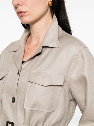 Tagliatore Linen Jacket - Beige