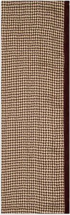Giorgio Armani houndstooth-pattern scarf - Neutrals
