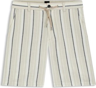 HUGO BOSS Korte Broeken, Heren, Beige, W33, Katoen, Chino ST Shorts 2