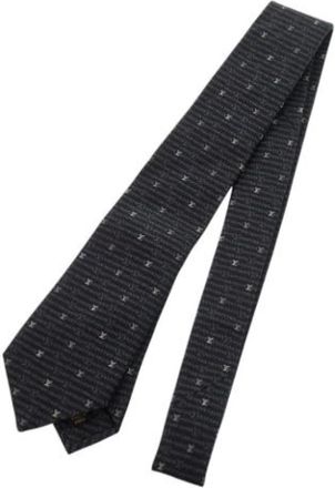 Louis Vuitton Pre-owned Accessories, male, Black, Size: ONE SIZE Pre-owned Cravat