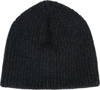 Jacquemus Womens Le Beanie Black Cashmere Wool