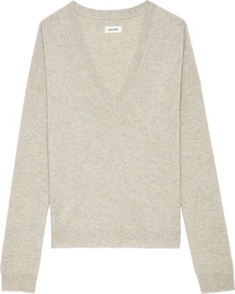 Zadig&Voltaire Vivi patch jumper - Neutrals