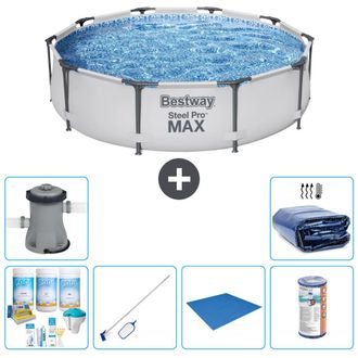 Bestway Piscina Bestway Steel Pro Max Redonda - 305x76 Cm - 7-piezas S21659