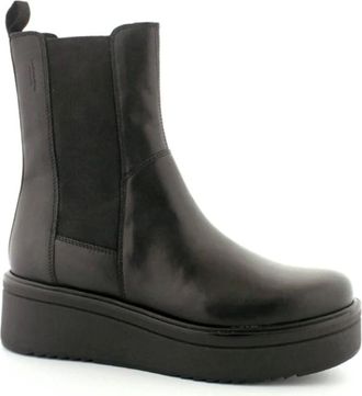 Vagabond Chelsea Boots, female, Black, 5 UK, Black Leather Tara Shoes
