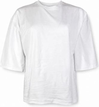 Roberto Collina T-Shirt - Dames - T-shirts - Wit - L - Tops