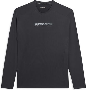 Freddy T-shirt slim manica lunga con fit tecnico