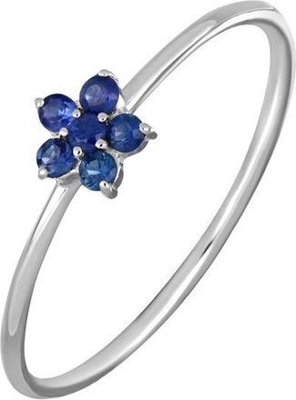 Bony Levy El Mar 18K 0.20 Ct. Tw. 6 Sapphire Stackable Ring